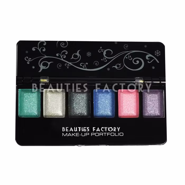 Mini palett med blush - 6 färger - Nr 6