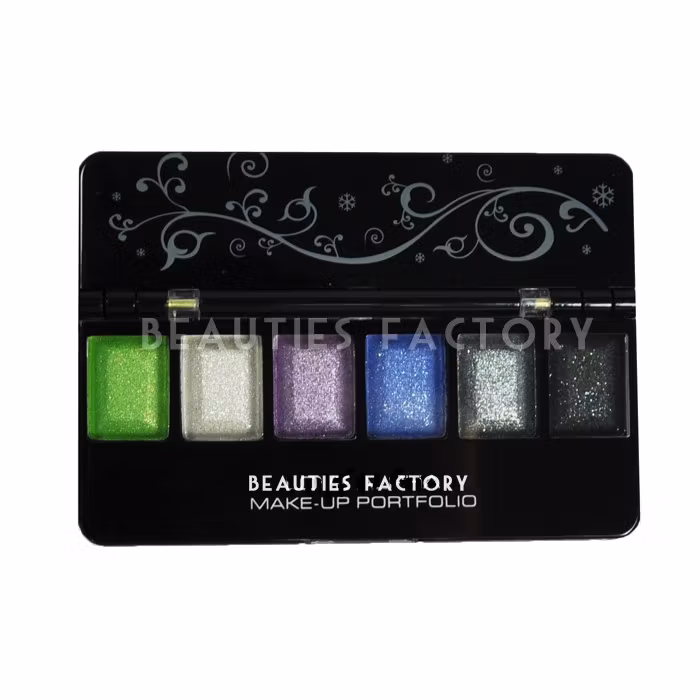 Mini palett med blush - 6 färger - Nr 7