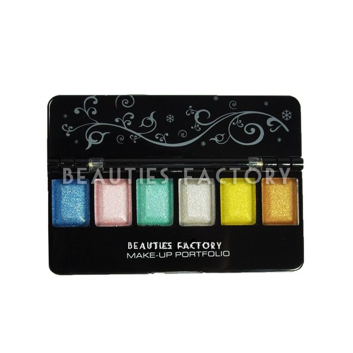 Mini palett med blush - 6 färger - Nr 8