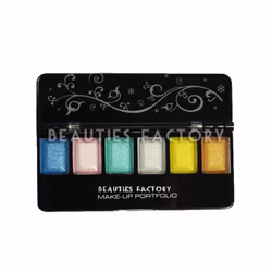 Mini palett med blush - 6 färger - Nr 8