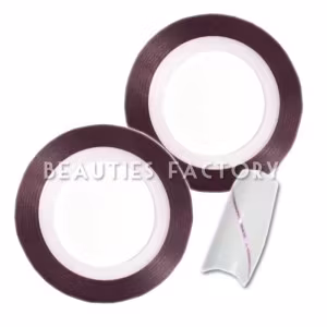 Striping tape -  Light purple with shiny dots