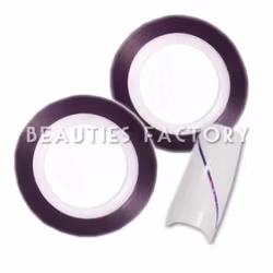 Striping tape -  Purple with shiny dots