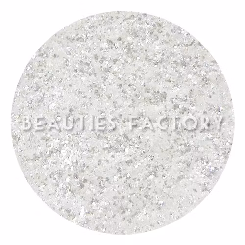 Glitter finish puder - Pure White