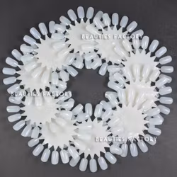 Rund Display hjul - Natural Ivory - 10st