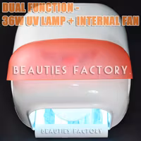 Digital UV Lampa 36W - Vit