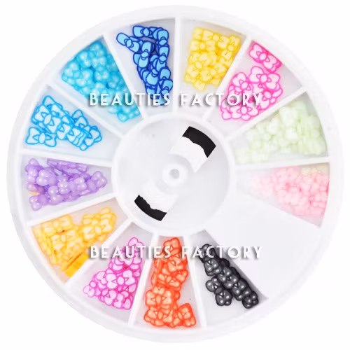 Fimo Figurer i hjul - 120st - Butterfly