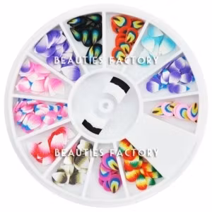 Fimo Figurer i hjul - 120st - Butterfly
