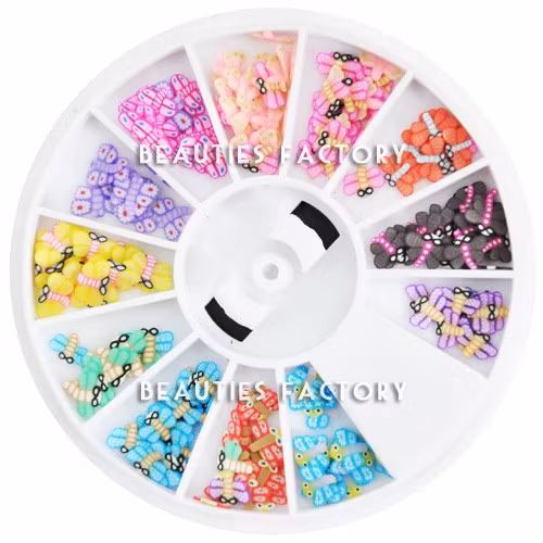 Fimo Figurer i hjul - 120st - Leaves