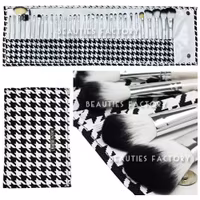 Beauties Factory Pro Sminkborstset - 33pcs - Houndstooth Check