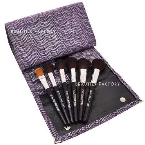 Beauties Factory Sminkborstset - 28pcs - Purple Snake Skin
