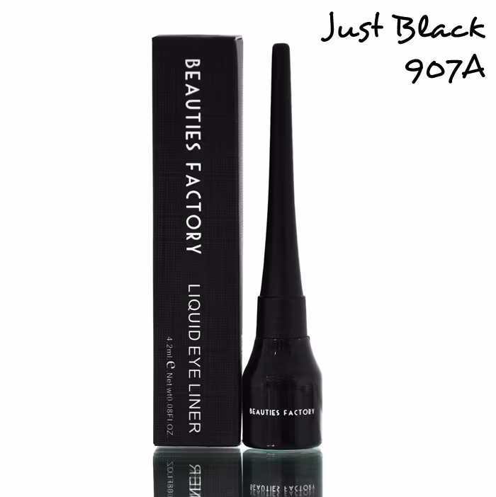 Beauties Factory Flytande Eyeliner - Just Black