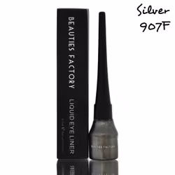 Beauties Factory Flytande Eyeliner - Silver