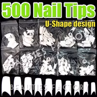 500st Vita Tippar - U-Shape