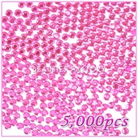 Pro Rhinestones Runda 5mm - 5000st/påse - Cherry
