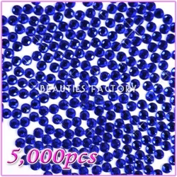 Pro Rhinestones Runda 5mm - 5000st/påse - Deep Blue