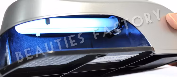 9W UV-Lampa i Silver