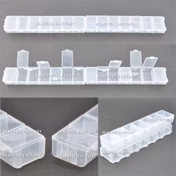 Flexibel förvaringsbox med 7 fack x 2st