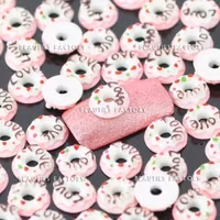 "Love Donut" Nageldekorationer - 100st