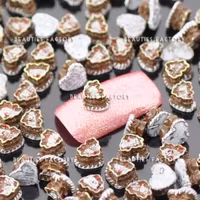 "Heart Cake" Nageldekorationer - 100st