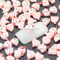 "Pinky Ice Lolly" Nageldekorationer - 100st