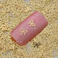 "Ribbon Bow" Nageldekorationer - 1000st