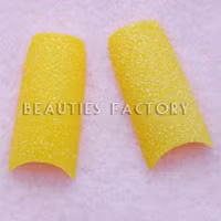 Glitter Franska Tippar - Yellow