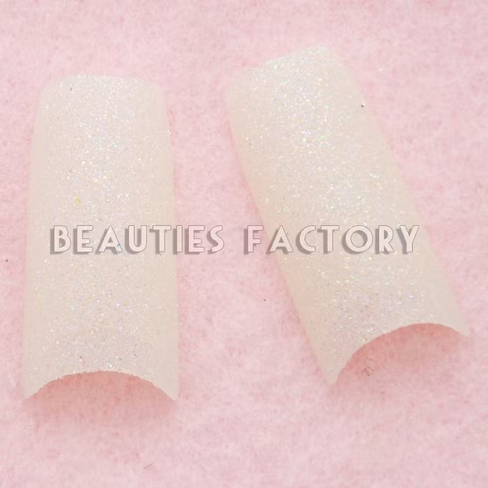 Glitter Franska Tippar - Natural
