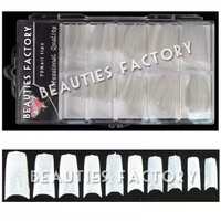 Glitter Franska Tippar - White