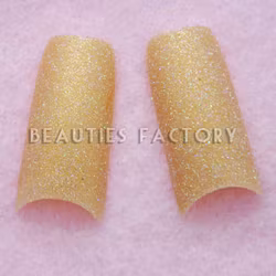 Glitter Franska Tippar - Gold