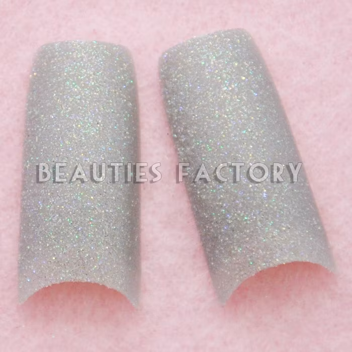 Glitter Franska Tippar - Silver