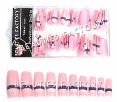 Glitter Franska Tippar - Candy Ring