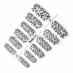 12st Design Lösnaglar - White Leopard