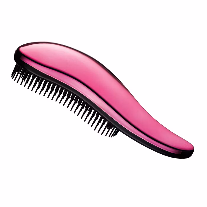 Bella Nova Detangler Brush Metallic Pink