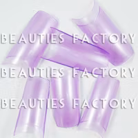 500st Pro Färgade Franska Tippar - Pearl Purple