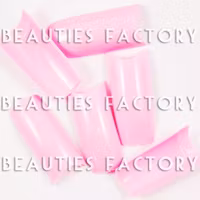 500st Pro Färgade Franska Tippar - Opaque Pink
