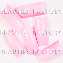 500st Pro Färgade Franska Tippar - Opaque Pink