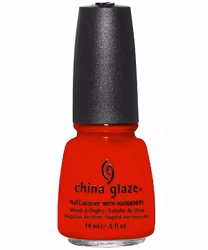 China Glaze Nail Lacquer - Roguish Red 14ml