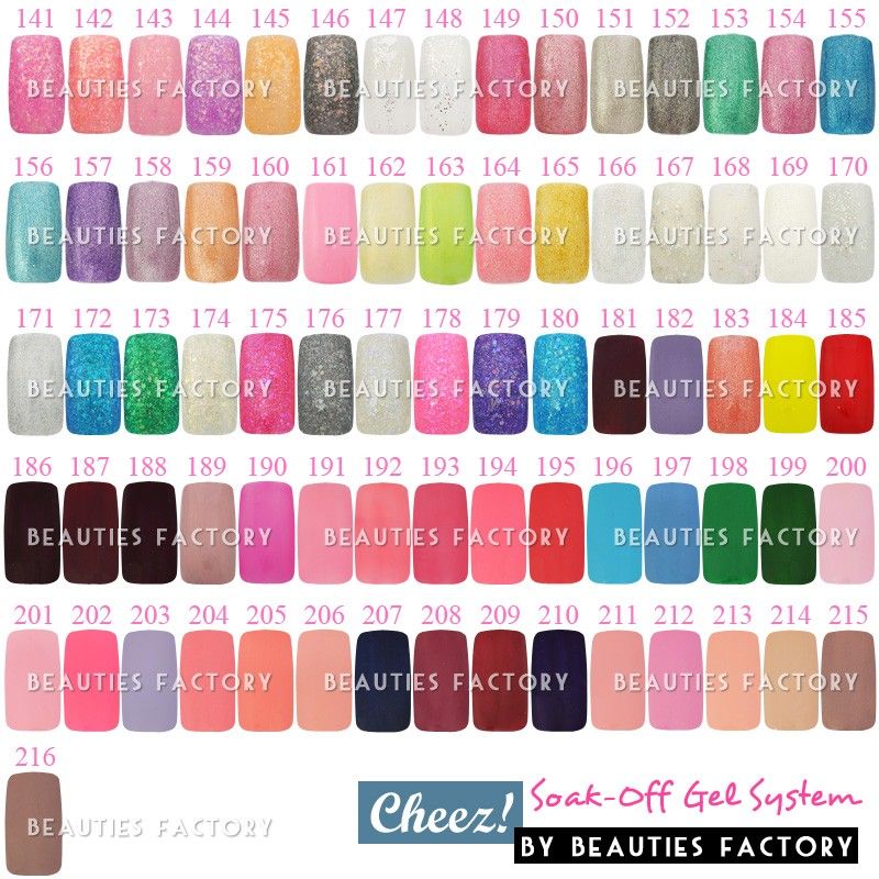 Cheez! Soak-Off UV Gel Nagellack - 123