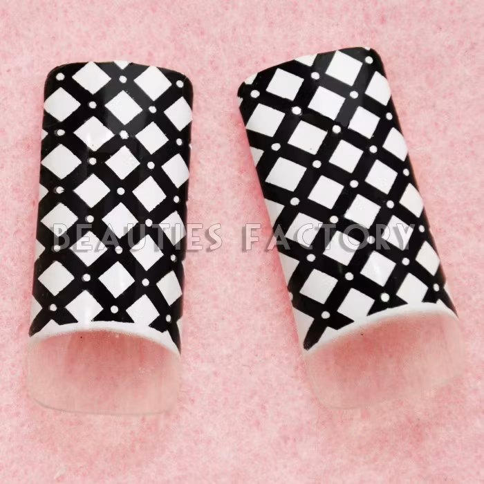70st Airbrushed Halv Tippar - Black White Cross