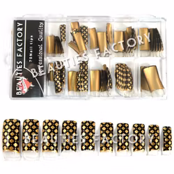 70st Airbrushed Halv Tippar - Black Gold Cross