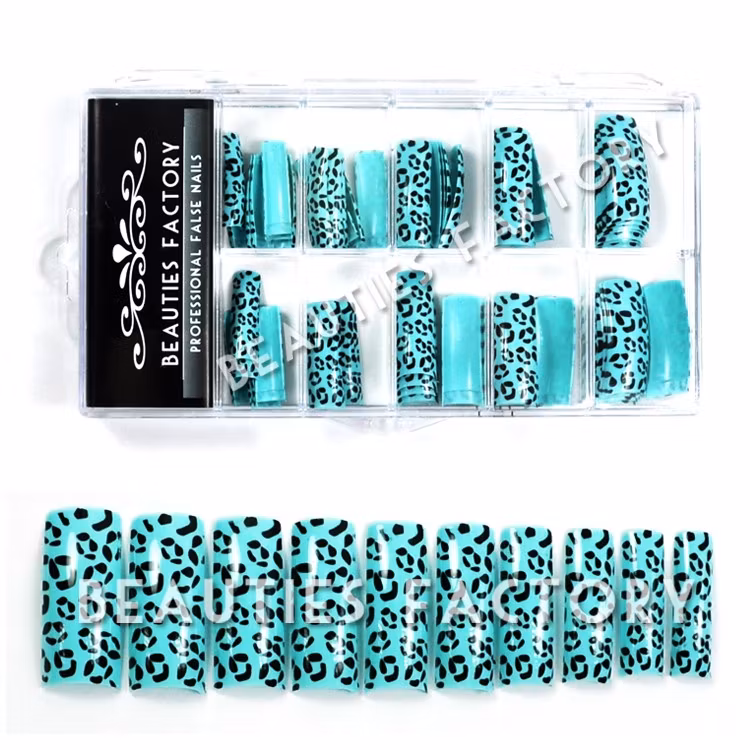 70st Airbrushed Franska Tippar - Blue Leopard