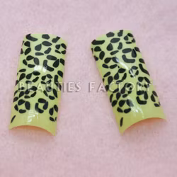 70st Airbrushed Franska Tippar - Green Leopard