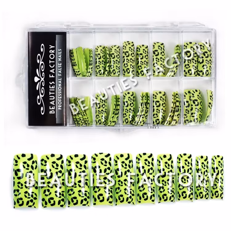 70st Airbrushed Franska Tippar - Green Leopard