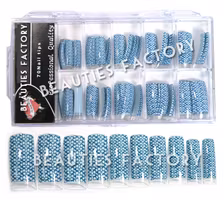 70st Airbrushed Franska Tippar - Blue C