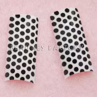 70st Airbrushed Franska Tippar - Black Dots