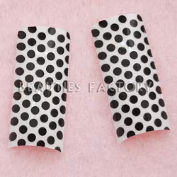 70st Airbrushed Franska Tippar - Black Dots