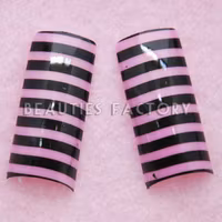 70st Airbrushed Franska Tippar - Purple Zebra