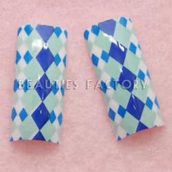 70st Airbrushed Franska Tippar - GLASS RHOMBUS