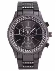 Geneva Strass Armbandsur - Silver