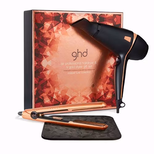 Ghd Copper Gold Deluxe Kit
